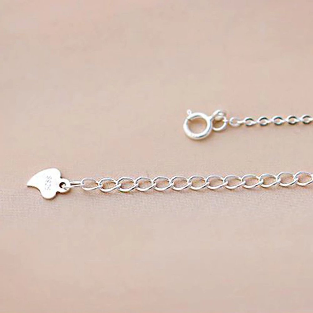 NEW 925 Sterling Silver Cherry Blossom Necklace - Picture 8 of 8